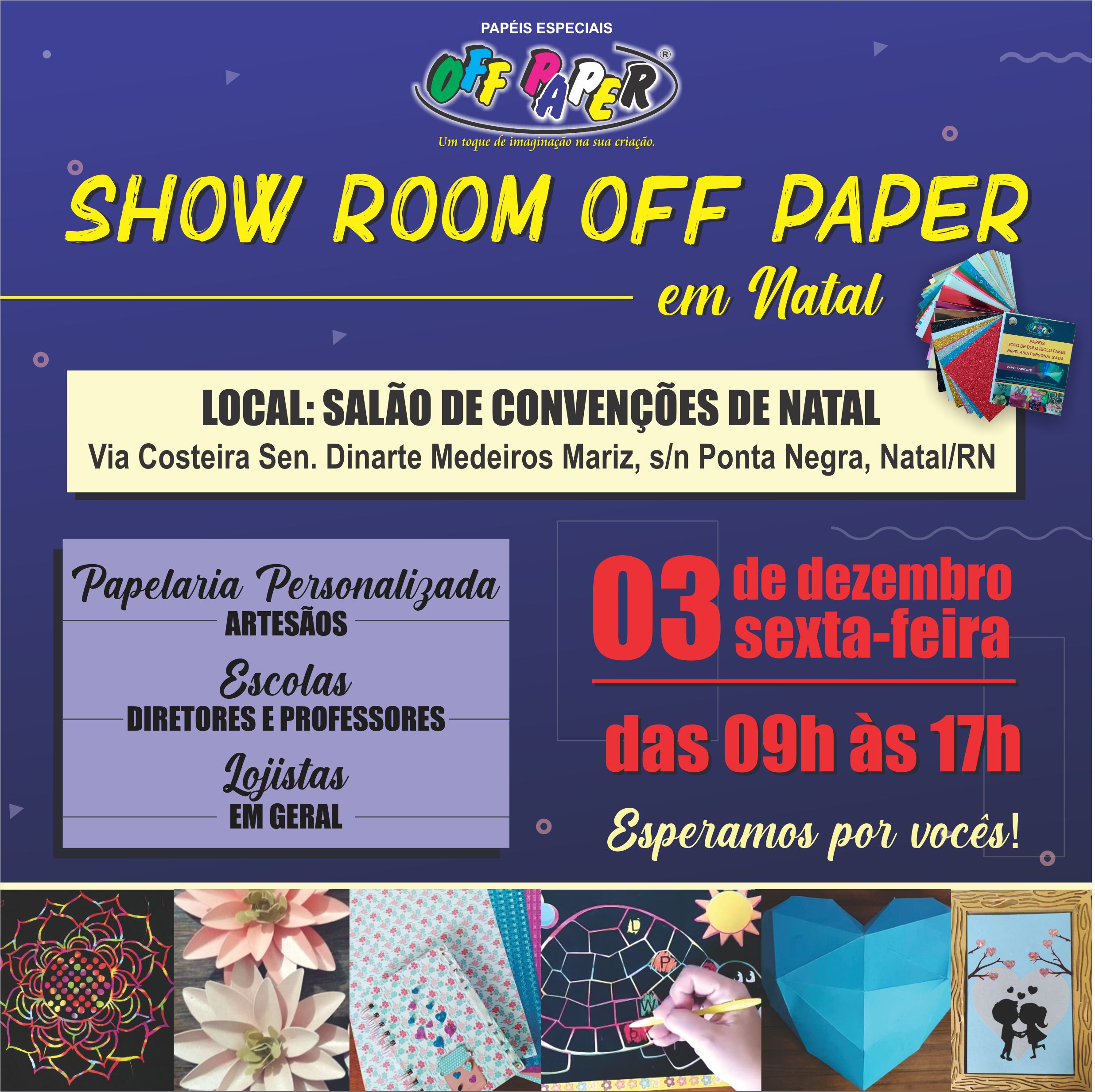 Show Room OFF PAPER Nordeste - Off Paper - Papéis Especiais