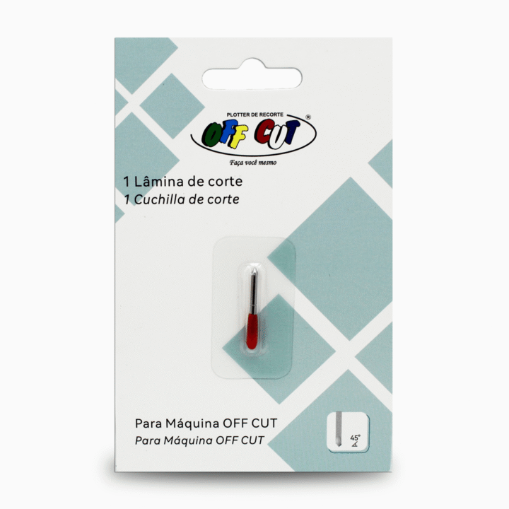 Blister com 1 Lâmina de corte