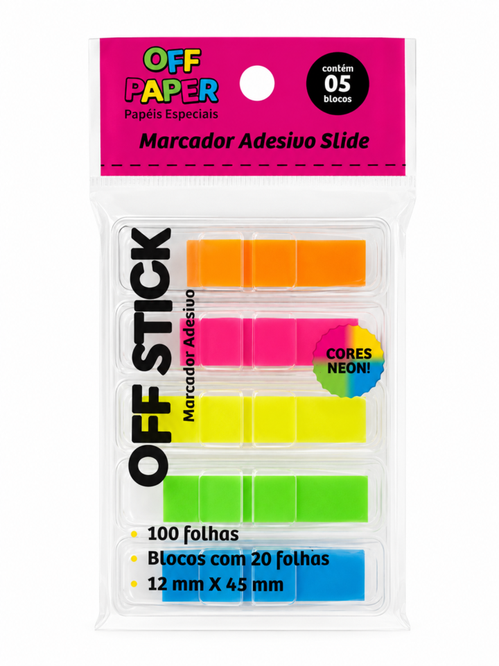 Off Stick Marcador Adesivo Slide