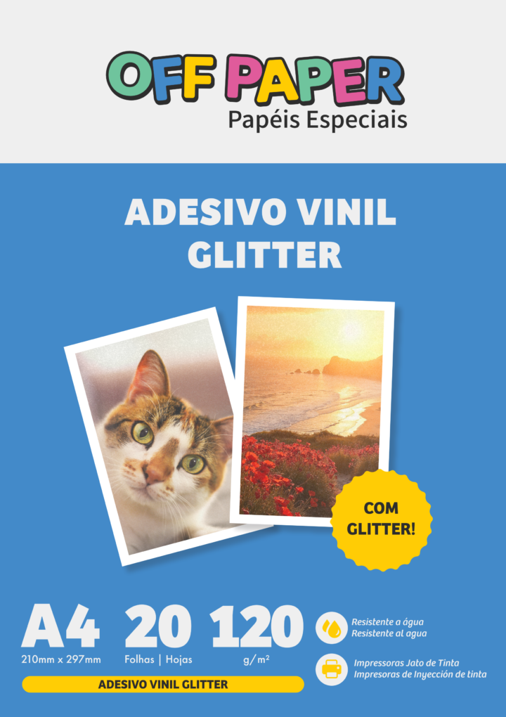 Vinil Adesivo Glitter