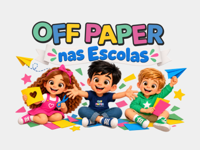 logo off paper nas escolas